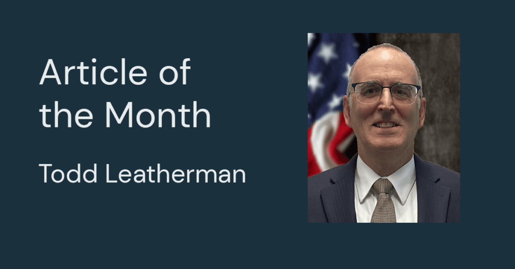 Chief Of The Month: Mark J. Krueger, Chief Deputy Attorney General ...